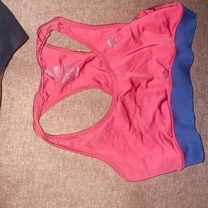 M red virus sports bra worn 2 times